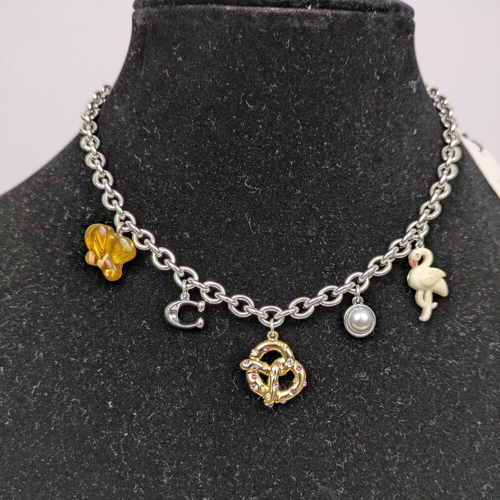 Coach Charm Necklace - Picture 2 of 7